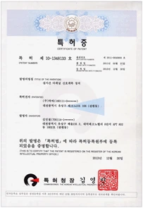 브레인트레이닝 특허증 5